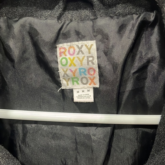 Medium Roxy pea coat  style - Picture 3 of 7